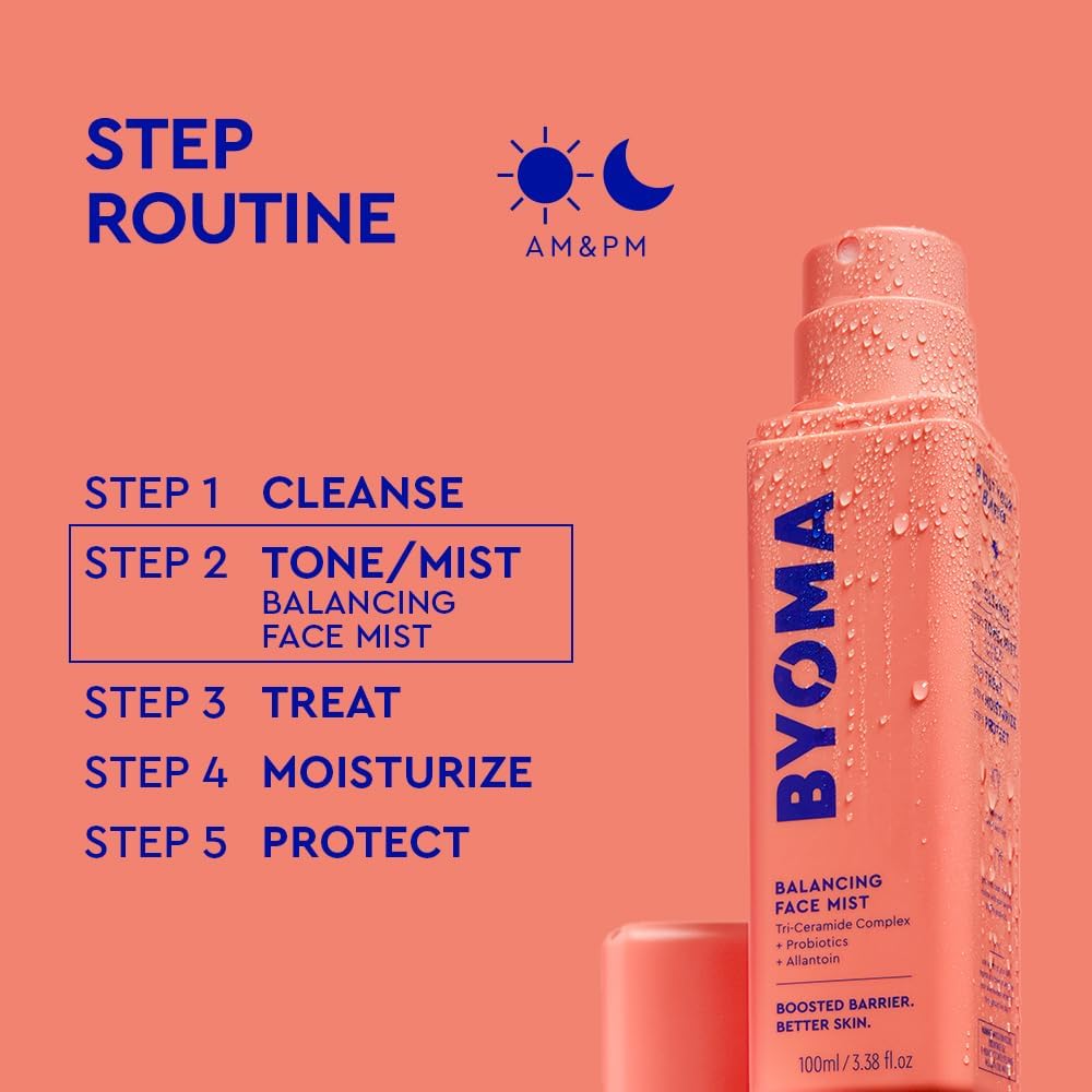 BYOMA_Balancing_Face_Mist_-_pH_Balanced_Face_Toner_with_Ceramides,_Probiotics_&_Allantoin_-_Alcohol_Free_Toner_Spray_-_Balance,_Soothe_&_Refresh_Throughout_The_Day_-_3.38_fl._oz