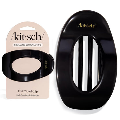 Kitsch_Large_Flat_Claw_Clips_for_Women_-_Stylish_Flat_Hair_Clips,_Strong_Hold_for_Thick_&_Fine_Hair_|_Non-Slip_for_Secure,_Comfortable_All-Day_Wear_|_Ideal_Gifts_for_Women_-_Black