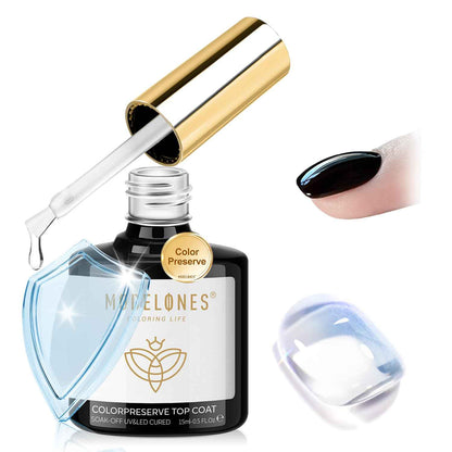 modelones Builder Nail Gel, 7-in-One Clear Builder for Nails, LED Lamp Cured Color Rubber Base Gel Polish Coat Strengthener Thickening Extension Rhinestone Glue in a Bottle for DIY Home Salon Gifts