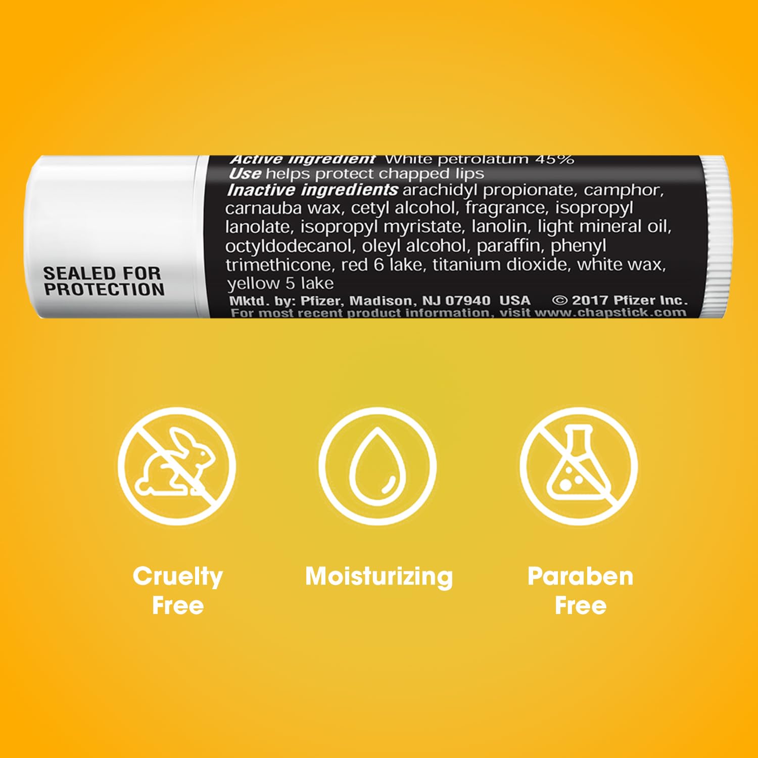 ChapStick_Bulk_Lip_Balm,_Classic_Original_12-Count_–_Lip_Moisturizer_for_Dry_Lips,_0.15_Oz_Ea