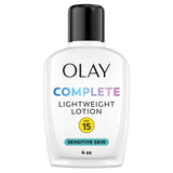 Olay Face Moisturizer, Complete All Day Moisturizer With Sunscreen Broad Spectrum SPF 15 - Sensitive
