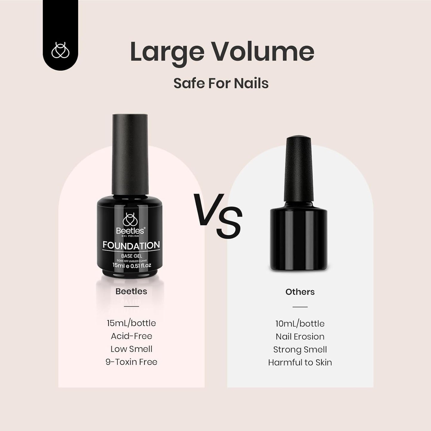 Beetles_2_Pcs_15ml_No_Wipe_Gel_Top_Coat_and_Base_Coat_Set_-_Shine_Finish_and_Long_Lasting_Soak_Off_LED_Nail_Lamp_Gel_Base_Top_Coat_Finish_Nail_Art_Design_Manicure_Gifts_for_Women