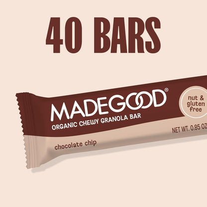 MadeGood_Chocolate_Chip_Granola_Bars,_40_Count_(0.85oz_Each)_Contains_Nutrients_from_Vegetables,_Gluten_Free_Snacks