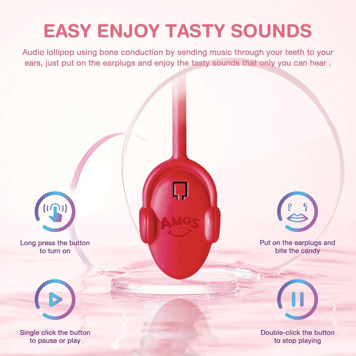 Amos_Music_Lollipop_Candy,_Audio_Singing_Lollipop,_Unique_Gift_for_Friends,_Individually_Wrapped_Natural_Watermelon_Flavor_(1_Pack)