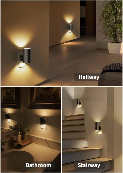 LED_Night_Lights_Plug_into_Wall,_Dusk_to_Dawn_Sensor,5-300LM_Adjustable_Brightness,_Dimmable_Night_Lights_for_Kitchen,Hallway_Bedroom,Stairs,_2/4_Pack