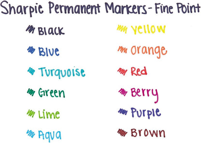 Sharpie_Pen_SHARPIE_FINE12CT_MARKER_SET,_Multicolor_12_Count