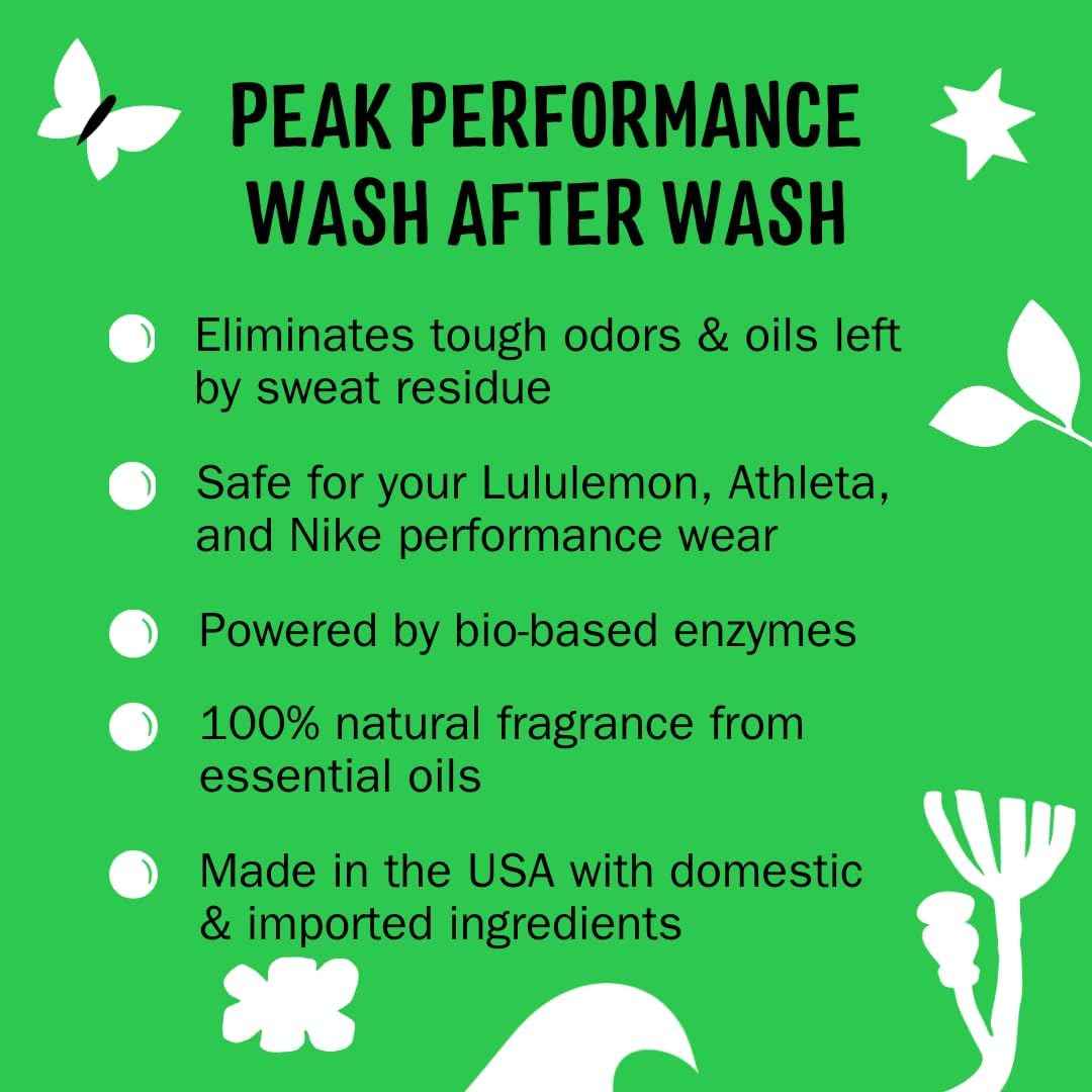Molly's Suds Active Wear Laundry Detergent | Extra Strength Sport Laundry Powder, Stain Fighting for Performance Fabrics and Sensitive Skin | 120 Loads