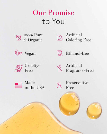 Leven Rose Jojoba Oil Organic, Pure Cold Pressed Carrier Oil, Natural Unrefined Moisturizer for Skin Hair and Nails
