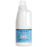MRS. MEYER'S CLEAN DAY Liquid Fabric Softener, Infused with Essential Oils, Paraben Free, Rain Water Scent