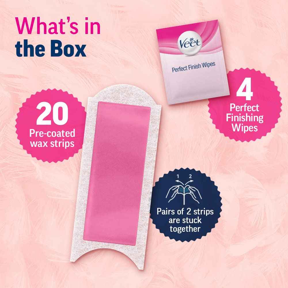 Veet Full Body Waxing Kit for Normal Skin,