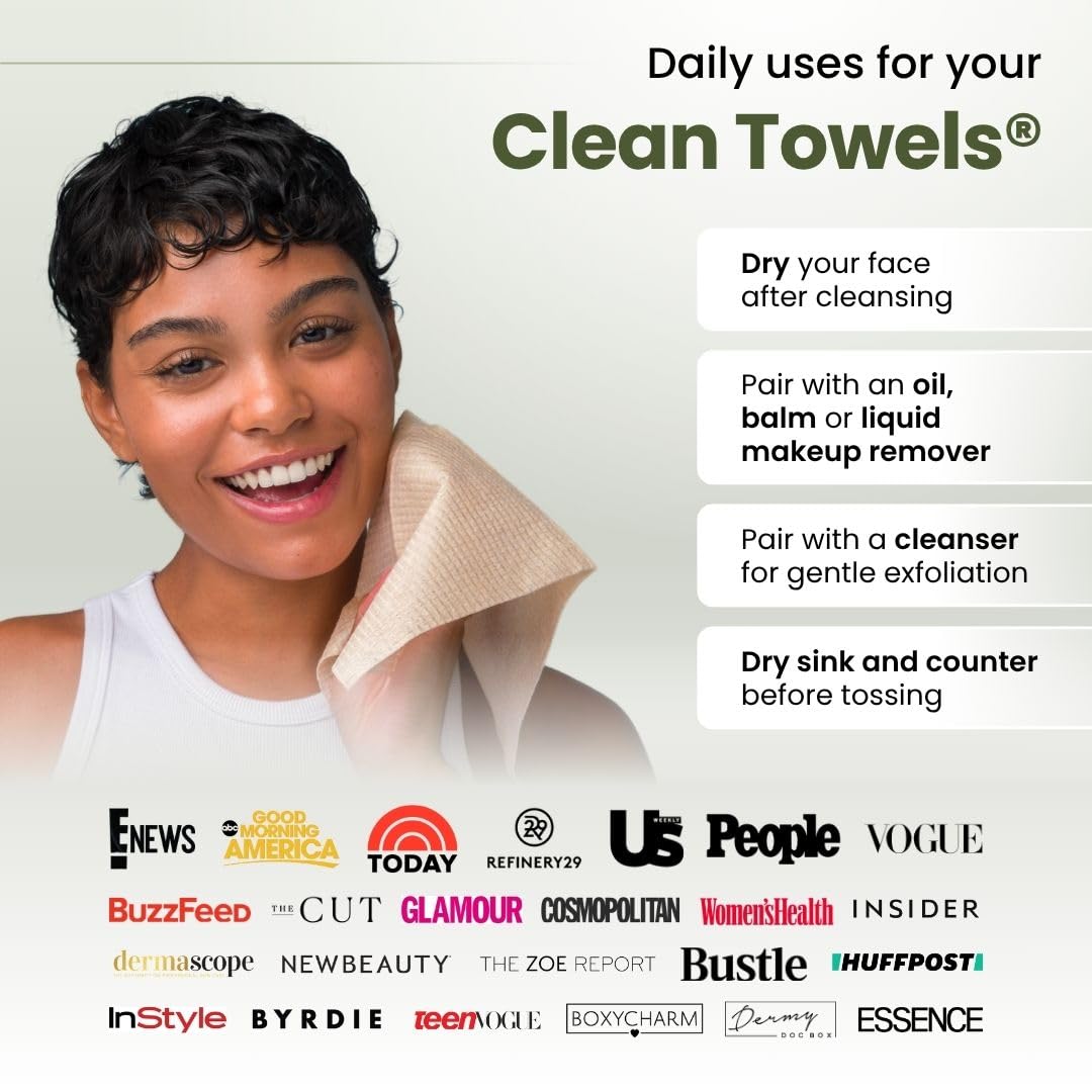 Clean_Skin_Club_Bamboo_Viscose_Clean_Towels®_XL_100%_USDA_Biobased_Face_Towel,_Disposable_Face_Towelette,_Makeup_Remover_Dry_Wipes,_Ultra_Soft,_50_Ct,_1_Pack