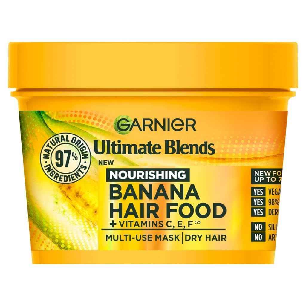 Garnier Ultimate Blends Hair Food Banana 3-in-1 Dry Hair Mask Treatment