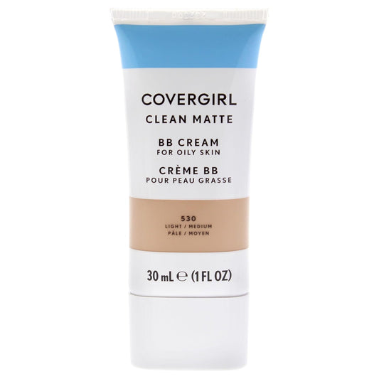 COVERGIRL_-_Clean_Matte_BB_Cream,_Oil-Free,_Long-Lasting,_Sensitive_Skin,_Lightweight,_100%_Cruelty-Free