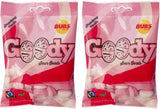 Bubs Goody Candy Ovals Godis Pack (2 pack - Strawberry/Vanilla)