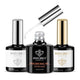 A1 Clear Gel Builder with Base Top Coat - 0.5 Fl Oz (Pack of 3)