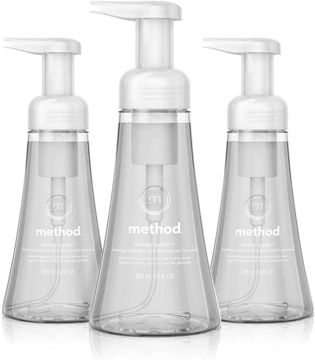 Method Foaming Hand Soap, Sweet Water, Paraben and Phthalate Free, 10 fl oz