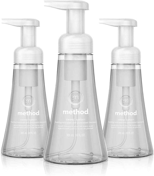 Method Foaming Hand Soap, Sweet Water, Paraben and Phthalate Free, 10 fl oz