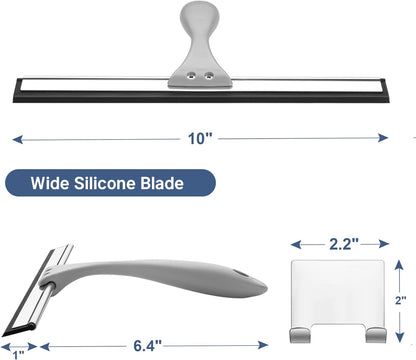 AmazerBath_Squeegee_for_Shower_Glass_Door,_All-Purpose_Squeegee_with_Hook_for_Shower_Doors,_Windows,_Mirrors,_Tiles_and_Car_Glass,_10_Inches