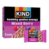 KIND Healthy Grains Energy Bars, Pineapple Mango, 20g Whole Grains, Made with Super Grains, Gluten Free Snacks, 5 Ct, 7.1oz