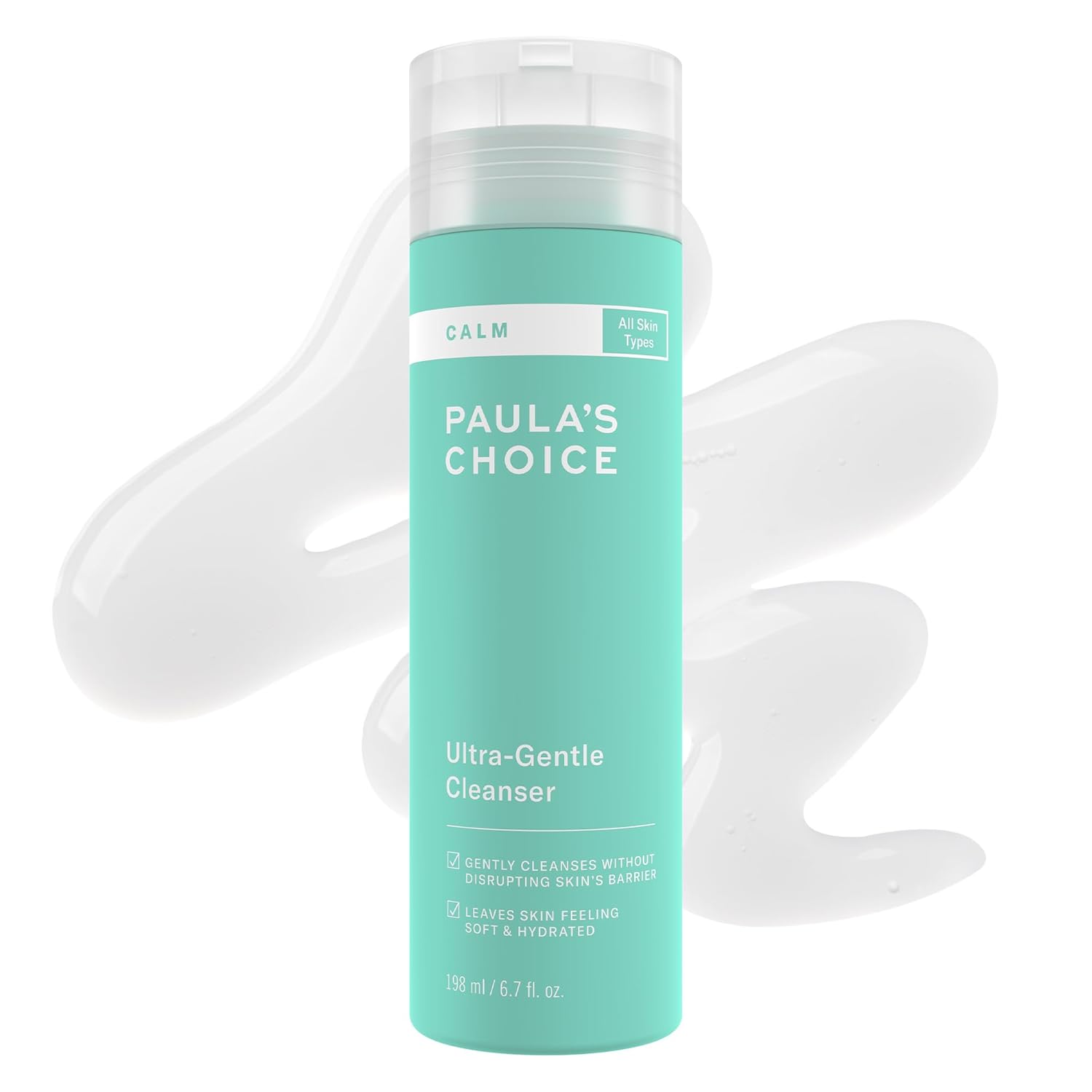 Paula's_Choice_CALM_Ultra-Gentle_Face_Cleanser_for_Sensitive_Skin,_Facial_Wash,_Calms_+_Soothes_Redness,_Daily_Face_Wash_for_Rosacea-Prone_&_Eczema-Prone_Skin,_&_Fragrance-Free,_6.7_Fl_Oz