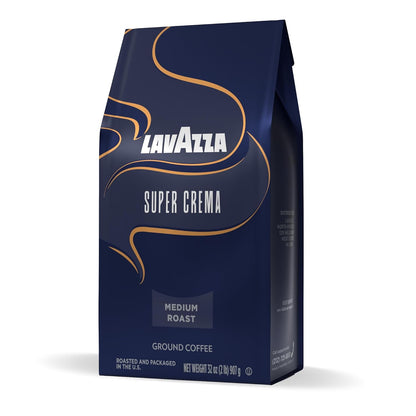 Lavazza_Super_Crema_Ground_Coffee,_Medium_Roast,_Arabica_and_Robusta_Blend,_32_oz_Bag_(Pack_of_1)