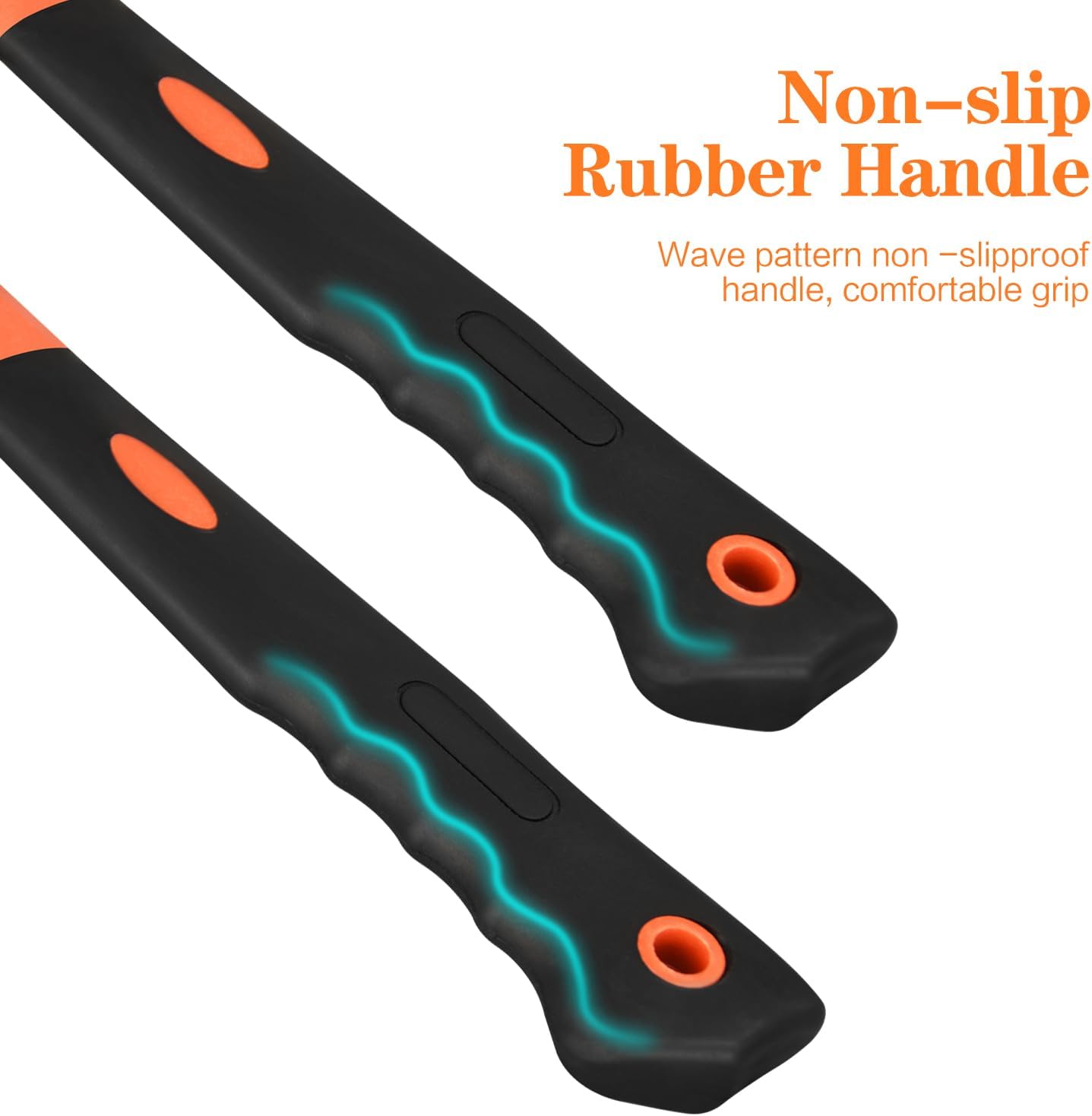 8/16/24oz_Straight_Rip_Fiberglass_General_Purpose_Claw_Hammer,_with_Smooth_Face_&_Non-slip_Grip