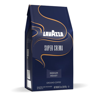 Lavazza_Super_Crema_Ground_Coffee,_Medium_Roast,_Arabica_and_Robusta_Blend,_32_oz_Bag_(Pack_of_1)