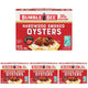 Hot & Spicy Smoked Oysters - 3.75 Ounce (Pack of 4)
