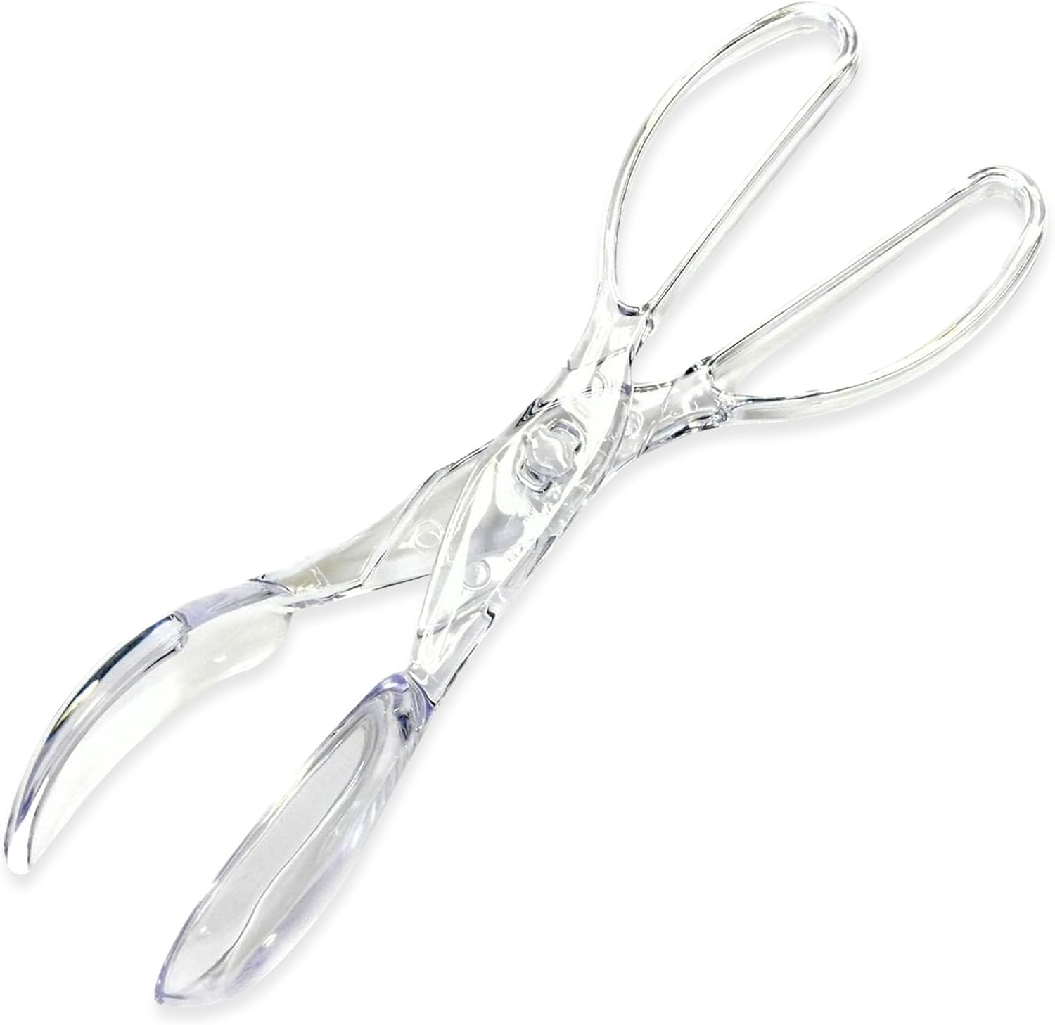Chef_Craft_Premium_Salad_Scissor_Tongs,_11.25_inch,_Clear