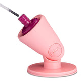 tweexy Hinge Untippable Nail Polish Bottle Holder | Anti-Spill Polish Holder Stand, Tilted, Nail Art Tools | Polish Accessories Organiser Racks