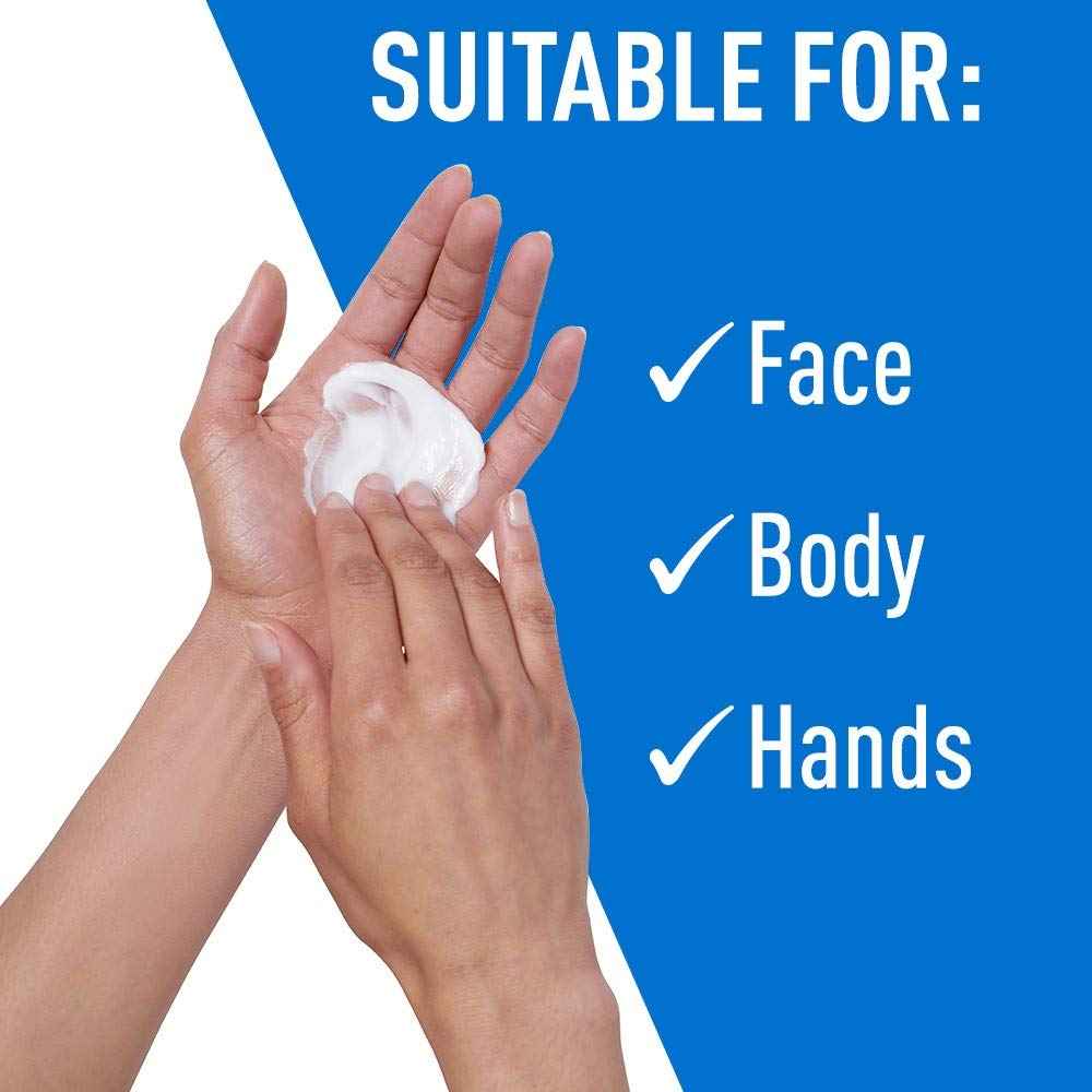CeraVe Moisturizing Cream & Hydrating Facial Cleanser Skin Care Set, Combo Pack For Dry Skin Relief, Travel Essentials, 1oz Cleanser + 16oz Cream With Pump