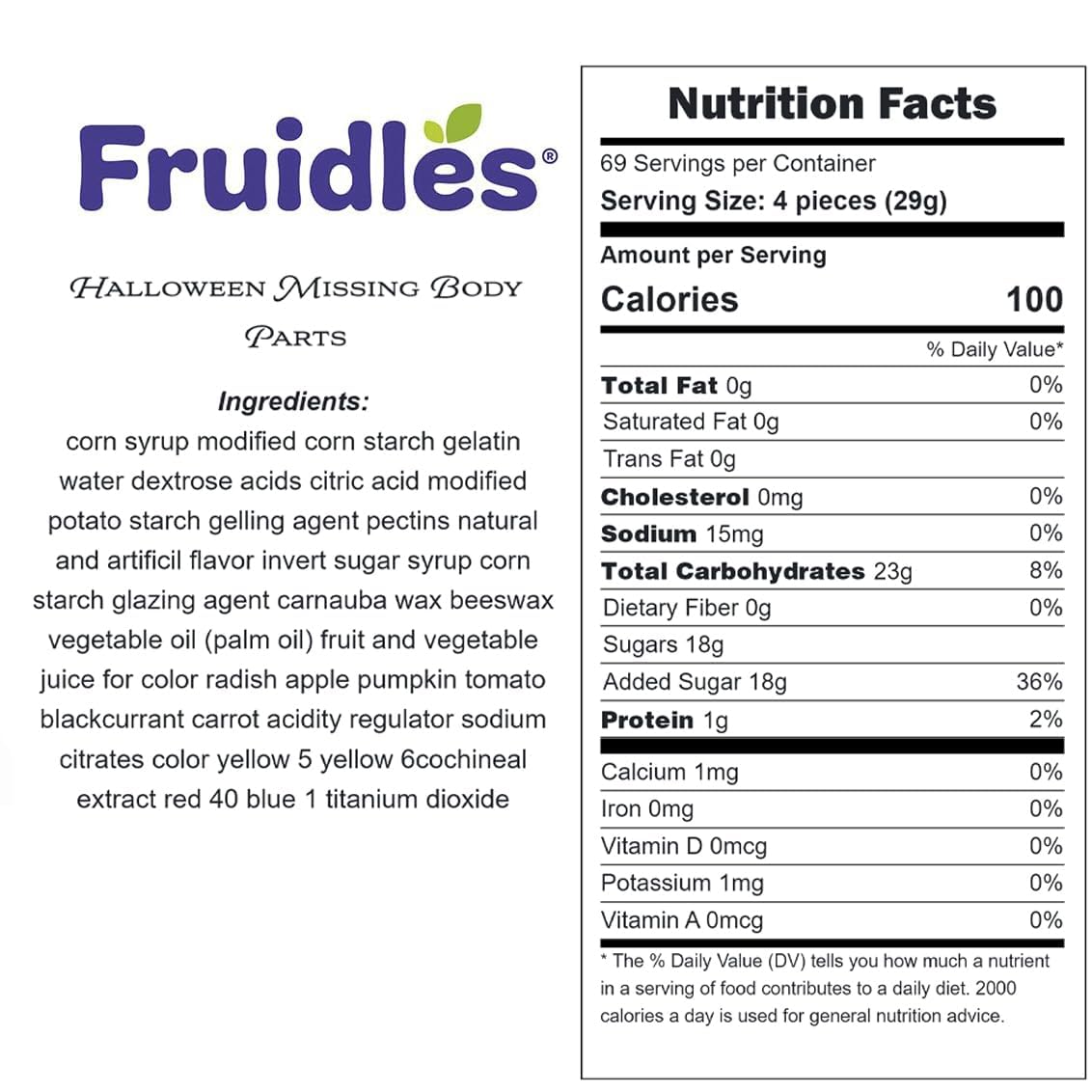 Fruidles_Halloween_Missing_Body_Parts_Gummies,_Fun_And_Festive_Holiday_Snacking_(Half-Pound_Bag)