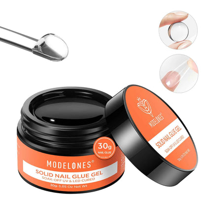 modelones Gel Top Coat, 15 ml 2026 Upgrade Super Shiny Base and Top Coat Set, Soak Off Nail Lamp Acid Free No Wipe Clear Base Top Gel Nail Polish