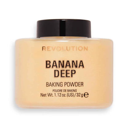 Revolution, Loose Baking Powder, Makeup Setting Powder, Long-Lasting Coverage, Mattifies & Reduces Shine