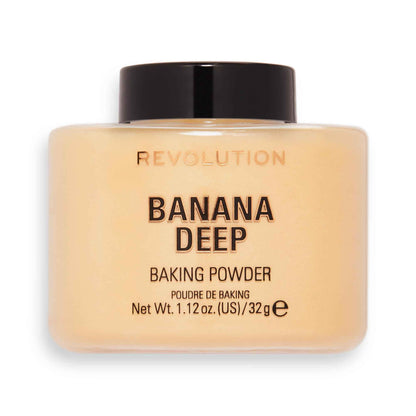 Revolution, Loose Baking Powder, Makeup Setting Powder, Long-Lasting Coverage, Mattifies & Reduces Shine