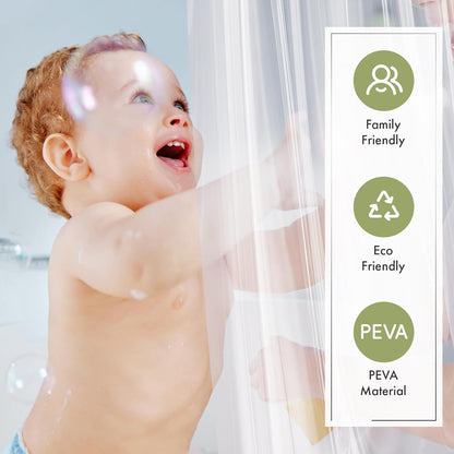 Amazer_Extra_Long_Shower_Curtain_Liner_72_x_84_Clear_Shower_Liner_Medium_Weight_PEVA_Waterproof_Inside_Shower_Curtains_for_Bathroom_with_3_Magnets_and_Rustproof_Grommets