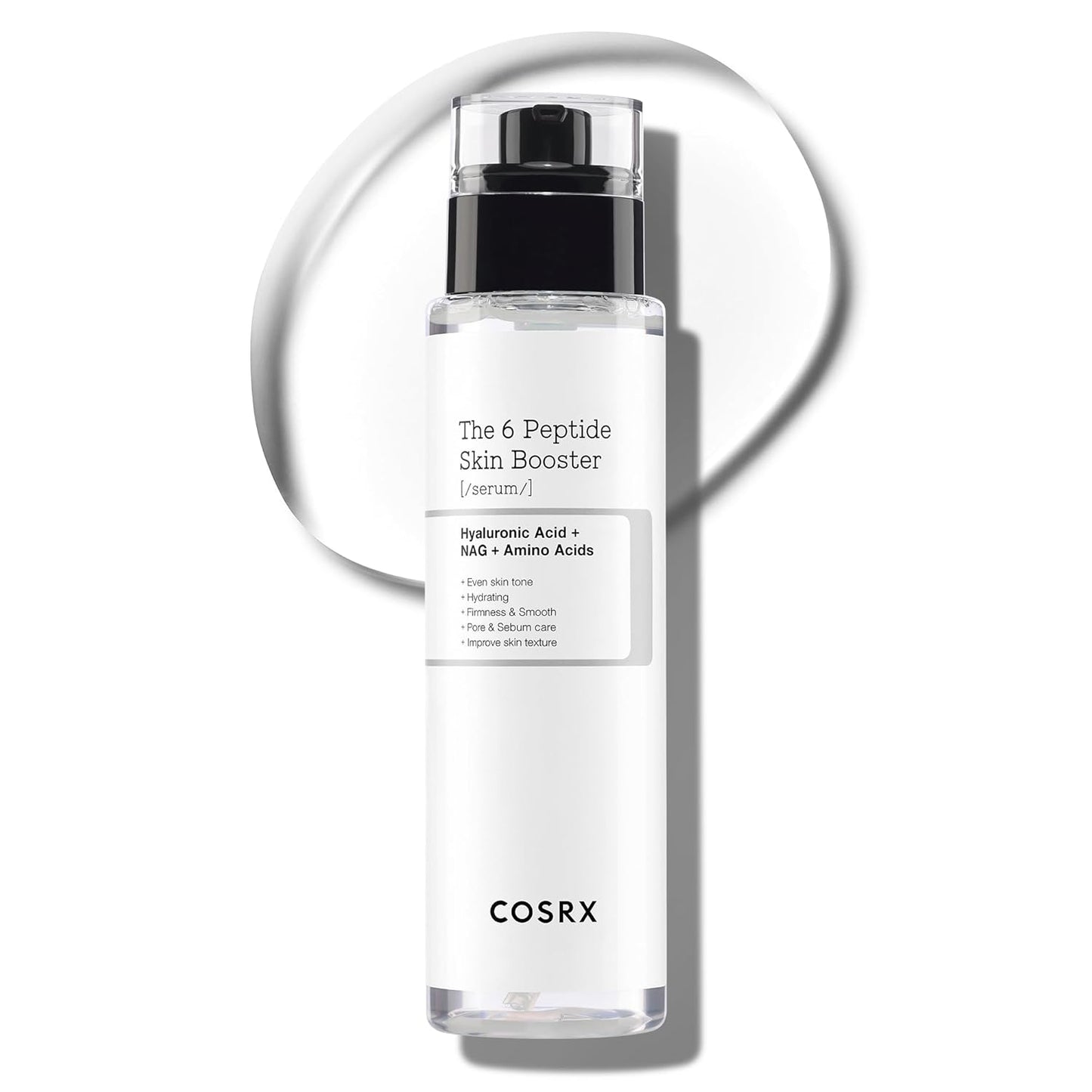 COSRX_6X_Peptide_Collagen_Skin_Booster_Toner_Serum_for_Dull_&_Uneven_Skin,_Preps_Skin_with_Copper_Peptides,_GHK-Cu,_Skin_Renewal_Boosting_Facial_Essence,_Korean_Skin_Care,_5.07_oz,_Mothers_Day_Gifts