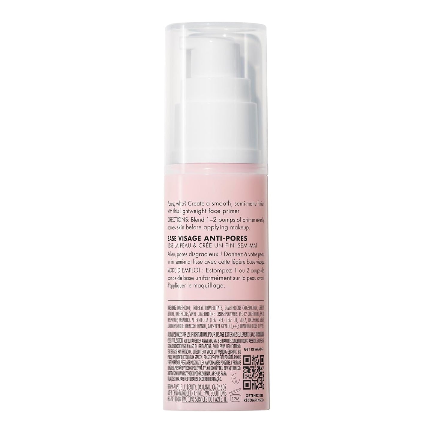 e.l.f._Poreless_Face_Primer_-_Large,_Silky,_Skin-Perfecting,_Lightweight,_Long_Lasting,_Absorbs_Quickly,_Smooths,_Preps,_Creates_Flawless_Base,_Infused_with_Tea_Tree_and_Vitamins_A_&_E,_1.01_Fl_Oz