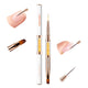A2-2Pcs Builder Gel Brushes