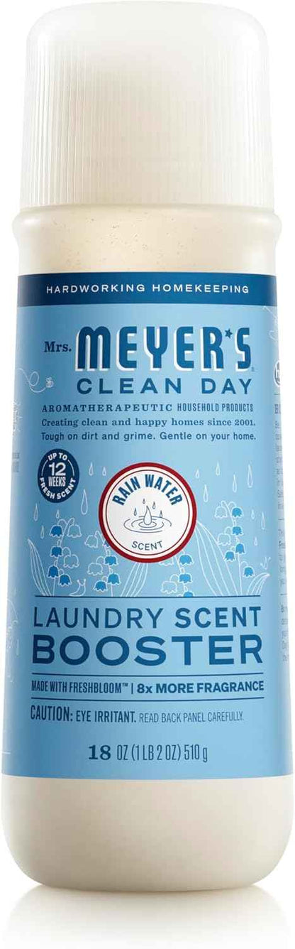 Mrs. Meyer's Clean Day Laundry Scent Boosters, Rain Water Scent, 18oz