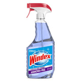 Windex Glass and Window Cleaner Spray Bottle, Ammonia Free, Packaging Designed to Prevent Leakage and Breaking, Surface Cleaning Spray, Crystal Rain Scent