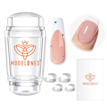 Modelones Set, Nail Brush kit Gel Polish, Extension Gel, Liner, Clean up, Carving, Apex Building, Dotting Pens Professional Tools for Drawing Painting 3D Design Salon & DIY Use