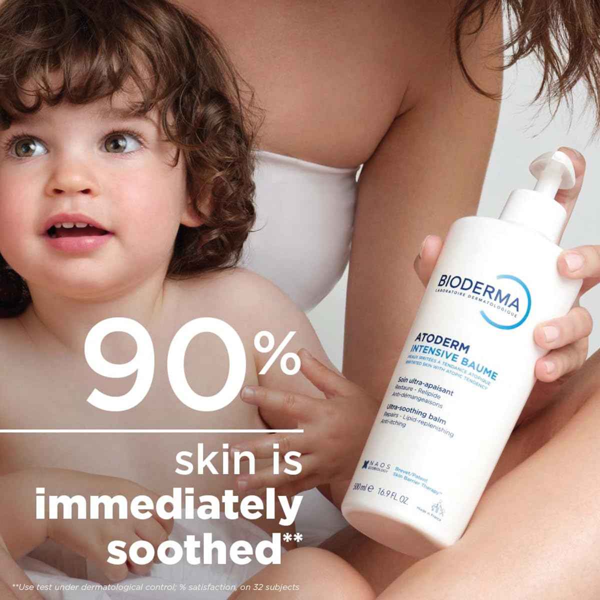 Bioderma Atoderm Intensive Balm, Hydrating Balm for Dry to Atopic Sensitive Skin, Face & Body Moisturizer with Ultra Soothing Anti-Itching Formula, Fragrance-Free, Non-Greasy & Non-Sticky for Family