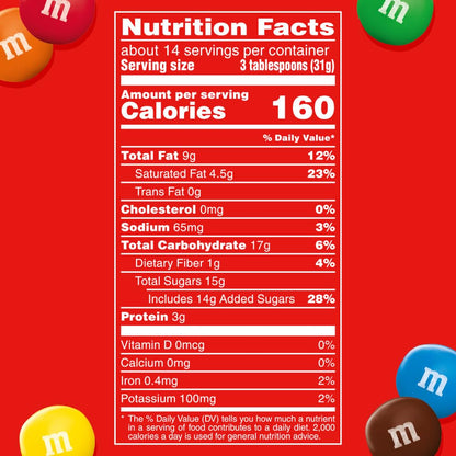 M&M'S_Minis_Peanut_Butter_Candy,_Family_Size,_15_Oz_Bulk_Resealable_Bag