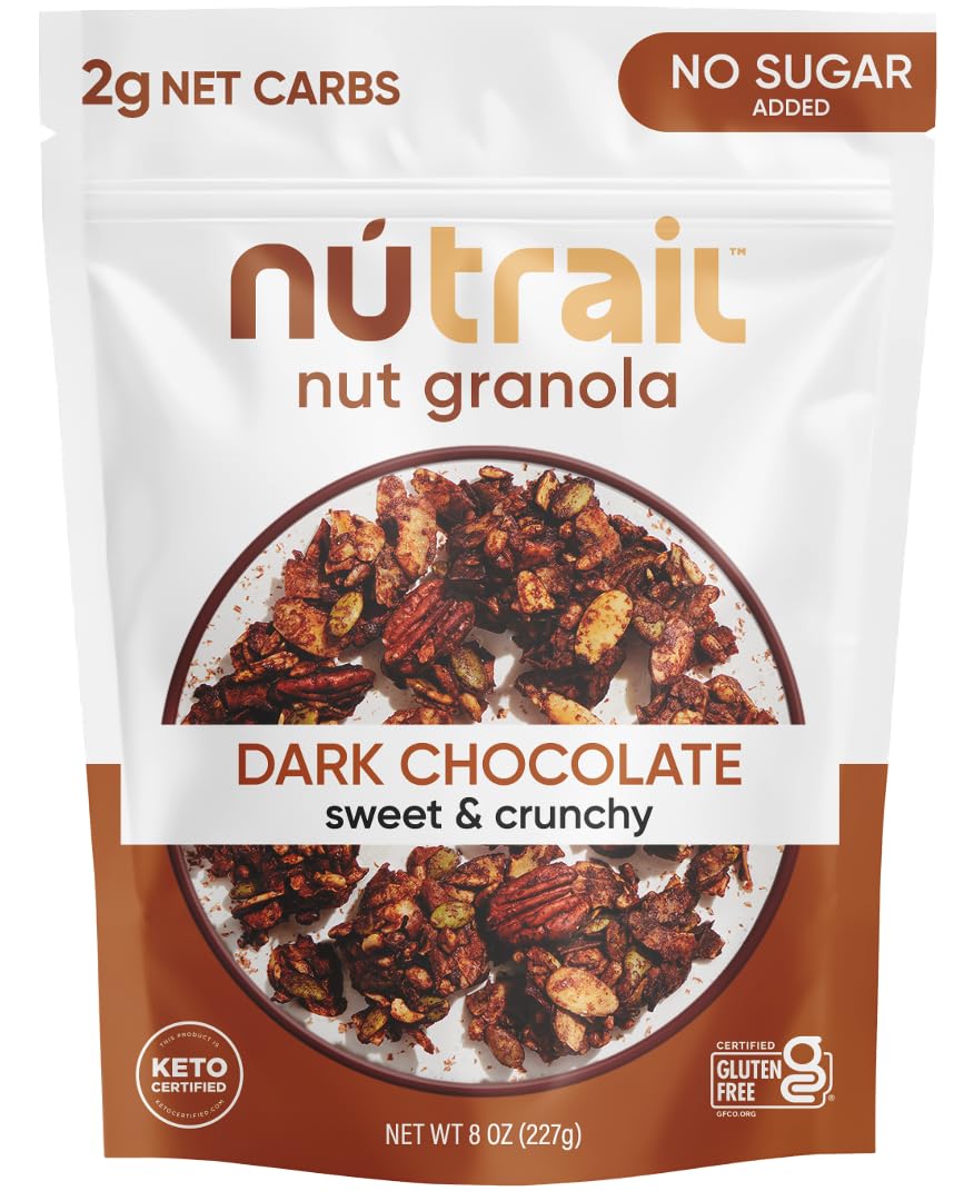 NuTrail_Nut_Granola_Cereal,_Dark_Chocolate,_No_Sugar_Added,_Keto,_Low_Carb,_Gluten_Free,_Grain_Free,_Healthy_Breakfast_8_oz._1_Count