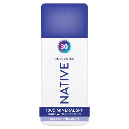 Native_Mineral_Sunscreen_Spray_SPF_30,_Unscented,_with_100%_Mineral_Zinc_Oxide_for_Face_&_Body,_Hawaii_Compliant,_Vegan,_No_White_Cast_-_7_oz