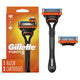 Fusion5 Razor Handle + 2 Refills