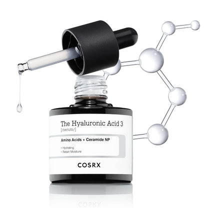 COSRX_Pure_Sodium_Hyaluronic_Acid_3%_Serum,_Hydratying_&_Moisture_Boosting_for_Fine_Lines_&_Wrinkles,_Repair_Dry_Skin,_0.67fl.oz/20ml,_No_Artificial_Fragrance,_Korean_Skin_Care