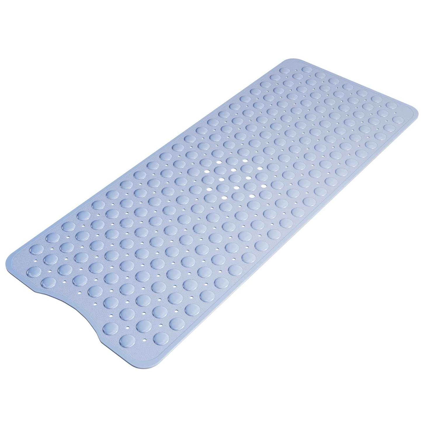 AmazerBath Shower Mat Non Slip 40 x 16 Inches, Bathtub Mat Shower Stall Mats with Suction Cups and Drain Holes, Non Slip Bath Mat for Tub for Elderly & Kids
