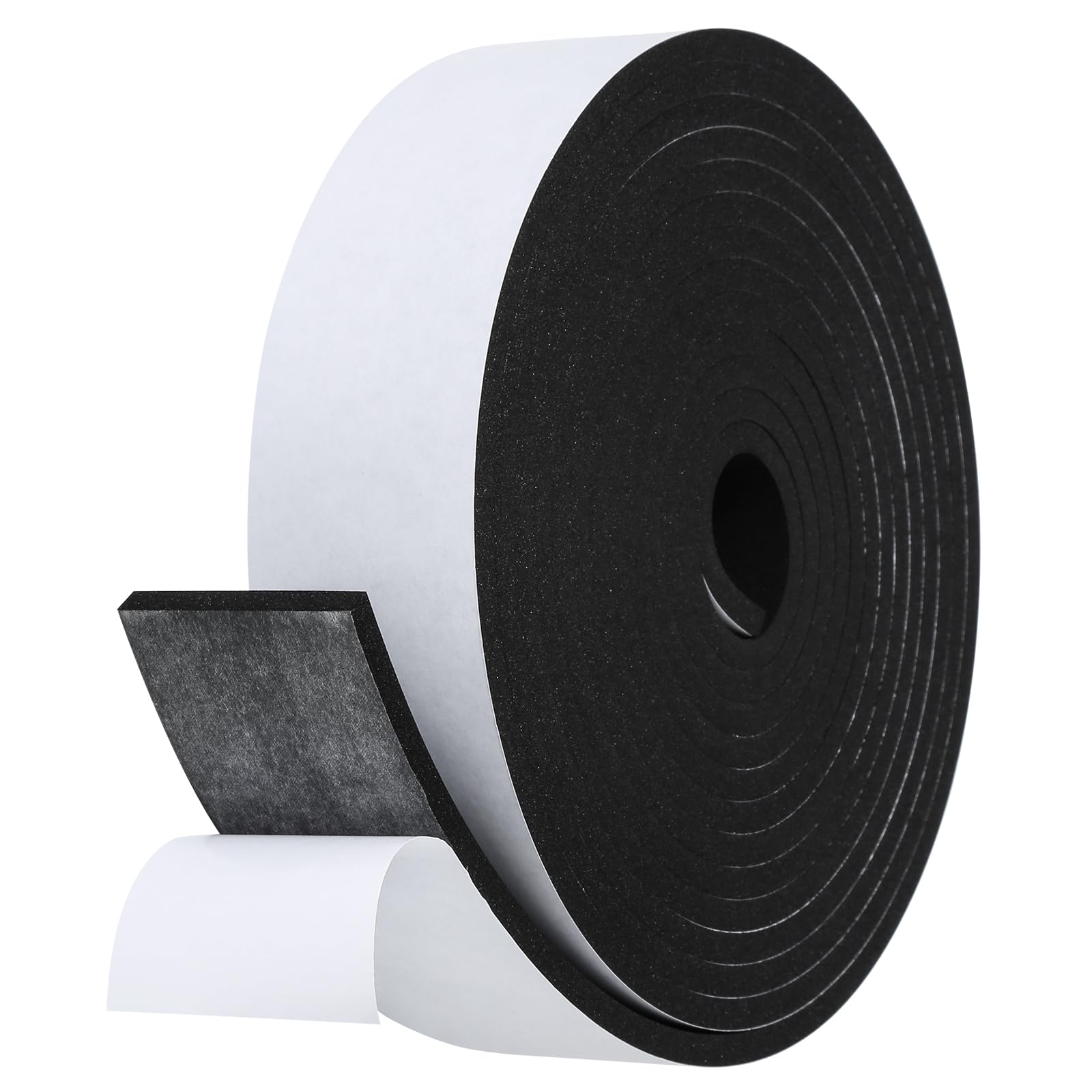 2 Inch X 1/4 Inch X 16Feet - Black